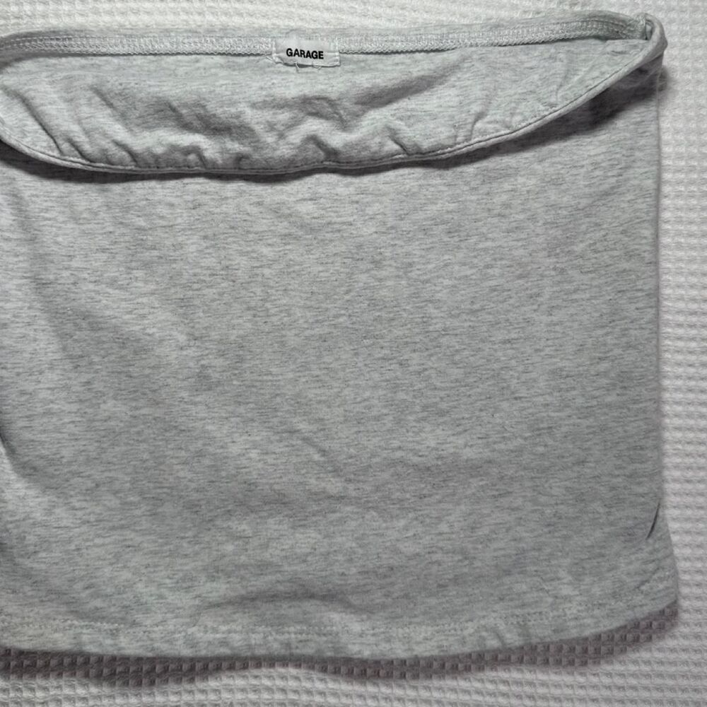 Garage Women's Grey Crop-top